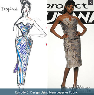 Illustration for article titled Project Runway: Is Making A Dress Harder Than Kicking Meth?